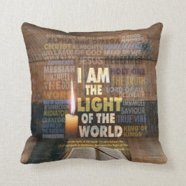わたしは世界の光である – ヨハネ8:12 クッション