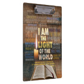 わたしは世界の光である – ヨハネ8:12 クリップボード (右)