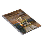 わたしは世界の光である – ヨハネ8:12 ノートブック (右側)