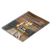 わたしは世界の光である – ヨハネ8:12 ノートブック (左側)