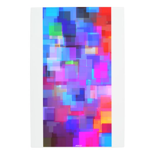 わたしは幸せ！ メタルプリント (正面)