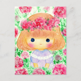 わたし女の子です シーズンポストカード