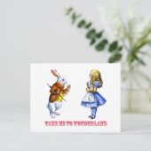 「わた頼をワンダーランドに連れて行け」とうさぎが言った。 ポストカード (スタンド正面)