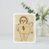 わだん菜はがき ポストカード (スタンド正面)