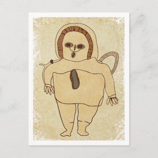 わだん菜はがき ポストカード (正面)