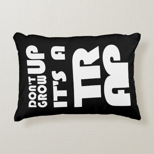 わなを大きくするな アクセントクッション (正面)