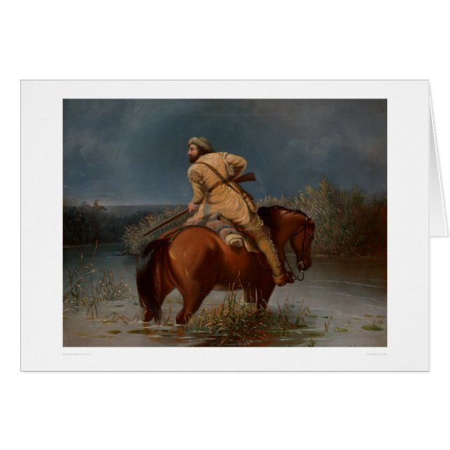 わな猟師の最後の打撃(1388A) (正面横)