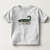 わにはChomp トドラーTシャツ (正面)
