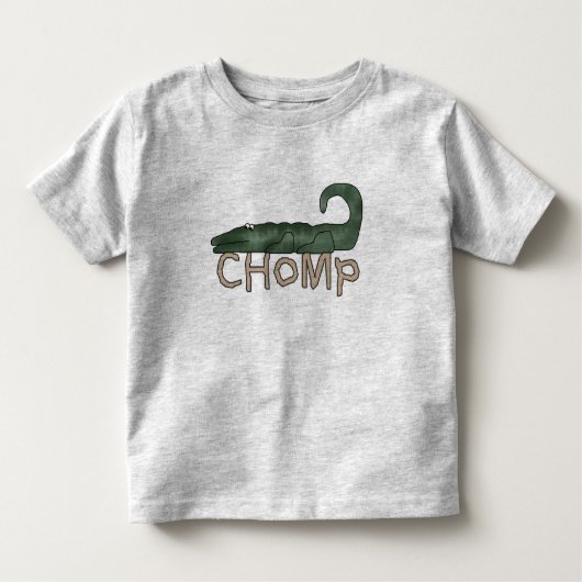 わにはChomp トドラーTシャツ (正面)