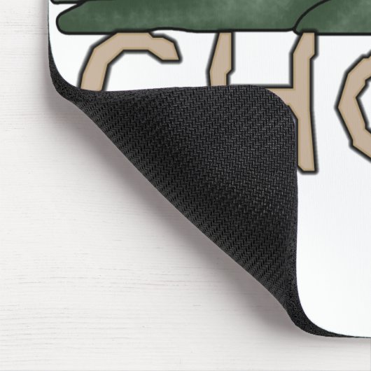 わにをChomp マウスパッド (コーナー)