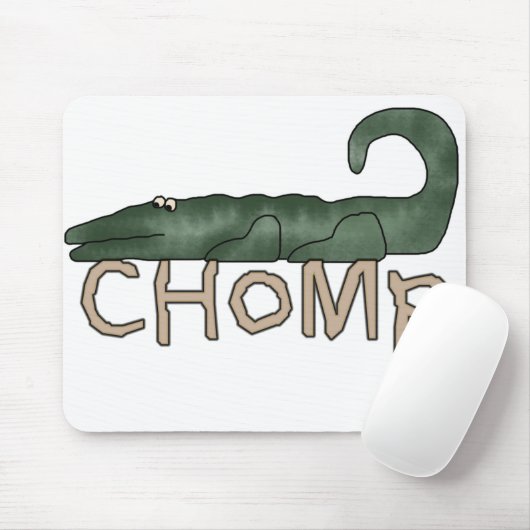 わにをChomp マウスパッド (マウス)