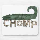 わにをChomp マウスパッド (正面)