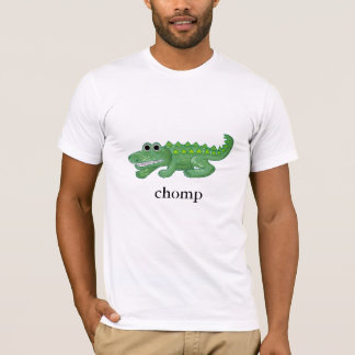 わにをchomp tシャツ