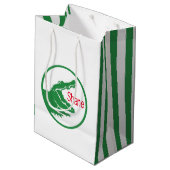 わにカスタムのギフトバッグ ミディアムペーパーバッグ (裏面アングル)