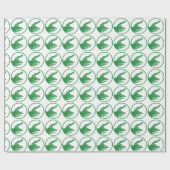 わにギフト用包装紙 ラッピングペーパー (フラット)