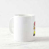 わにトレーラーのコーヒー・マグ コーヒーマグカップ (正面左)