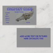 わにビジネス 名刺 (正面/裏面)