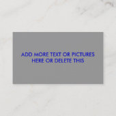 わにビジネス 名刺 (裏面)