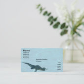 わにプロフィールカード 名刺 (スタンド正面)