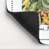 "わに時間…それは泥地の事です! " マウスパッド (コーナー)