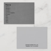 わに灰色のハ虫類のプリント 名刺 (正面/裏面)