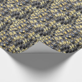 "わに皮"の包装紙- (写真) ラッピングペーパー