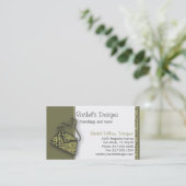 わに財布 名刺 (スタンド正面)