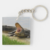 わに。 さしせまった キーホルダー (裏面)