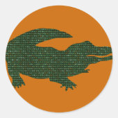 わに ラウンドシール (正面)