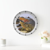 わに ラージ壁時計 (ホーム)