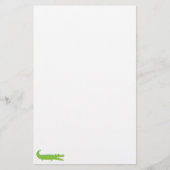 わに 便箋 (正面)