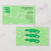 わに 名刺 (正面/裏面)