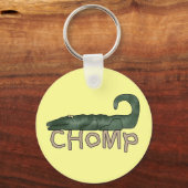 わにTシャツおよびギフトをChomp キーホルダー (正面)