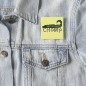 わにTシャツおよびギフトをChomp 缶バッジ (インサイチュ)