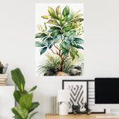 わび・さびアートのポスター ポスター (ホームオフィス)