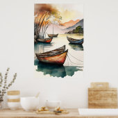 わび・さびアートのポスター ポスター (キッチン)