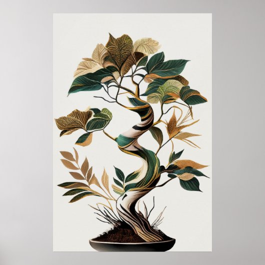 わび・さびアートのポスター ポスター (正面)