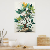 わび・さびアートのポスター ポスター (キッチン)