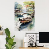 わび・さびアートのポスター ポスター (ホームオフィス)