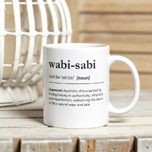 わび・さび定義日本文化芸術 コーヒーマグカップ