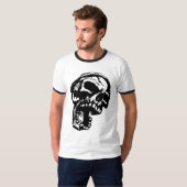 わめくスカル Tシャツ (正面フル)