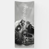 わめくゾンビの誕生日 横断幕 (縦)