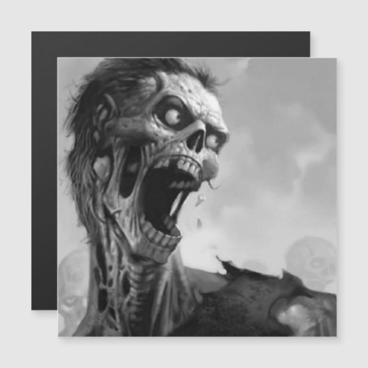 わめくゾンビ (正面/裏面)