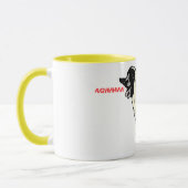 わめくヤギのマグ マグカップ (左)