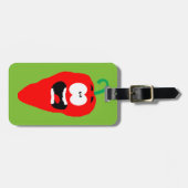 わめく猛烈なチリペッパー ラゲッジタグ (正面横)