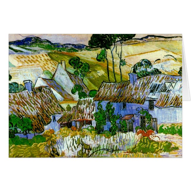 わらぶきコテージバイザヒルバンゴッホファインアート (正面横)