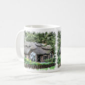 わらぶきコテージ コーヒーマグカップ (正面左)