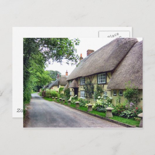 わらぶきコテージ ポストカード (正面/裏面)