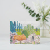 わらぶきバラコテージ ポストカード (スタンド正面)