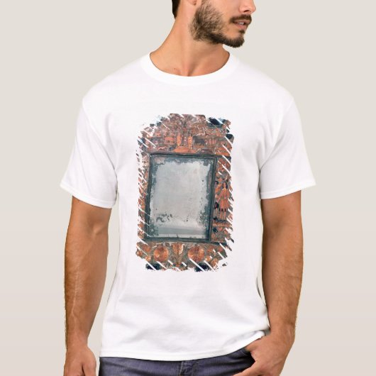 わらワークの鏡フレーム1670-80年 Tシャツ (正面)
